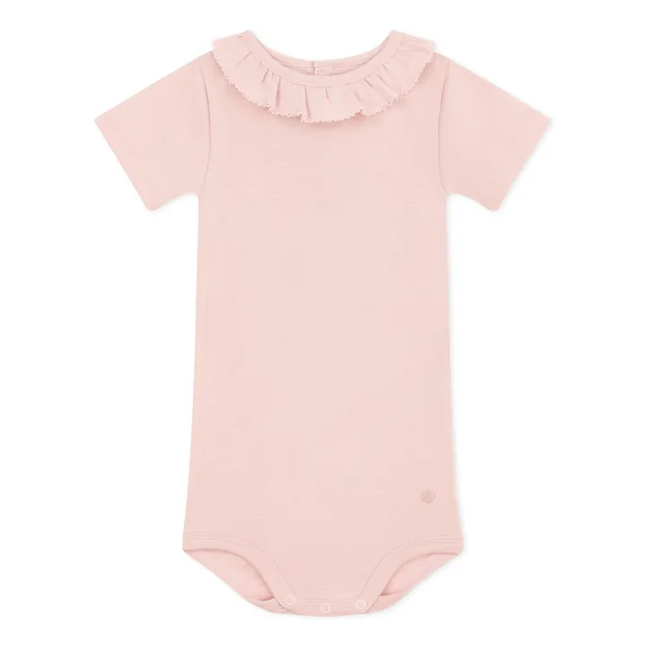 Petit Bateau Body Maggie Volants | Rose