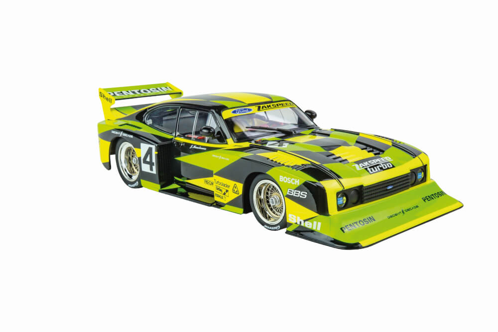 CARRERA DIGITAL 124 - Ford Capri Zakspeed Turbo Jürgen Hamelmann-Team, No. 4
