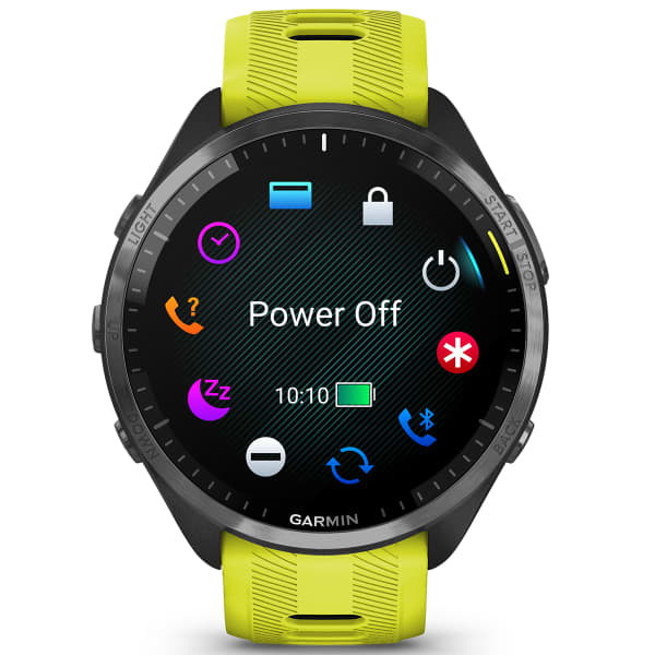 Montre cardio GPS GARMIN FORERUNNER 965 AMP YELLOW