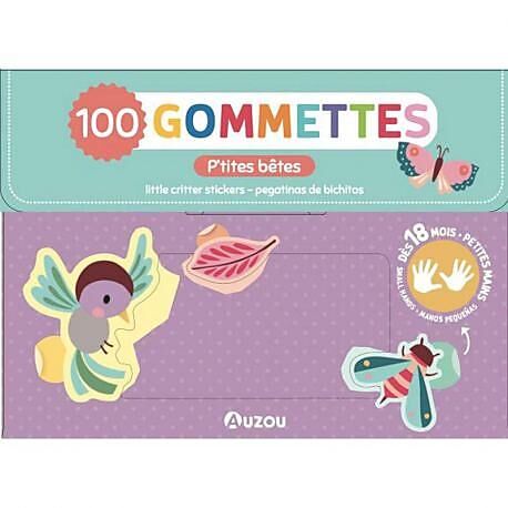 P TITES BETES 100 GOMMETTES