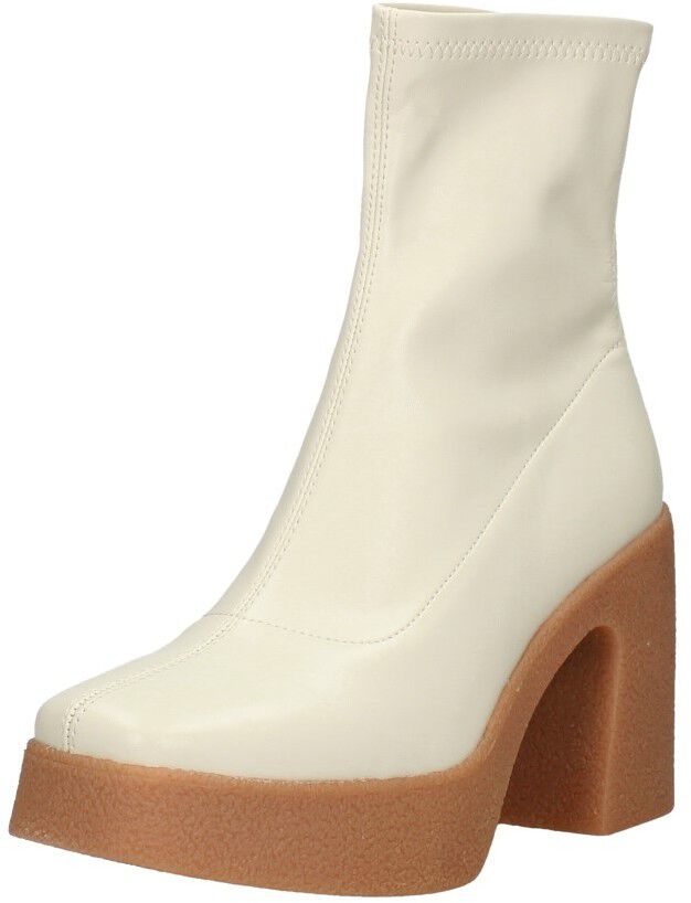 Posh By Poelman Enkellaarsjes Hak beige