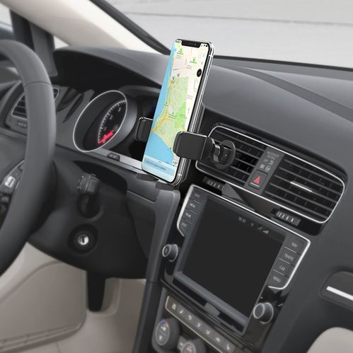 Celly - Mount Vent Plus - Universele Smartphone AutoHouder - Zwart - Rubberen Armen