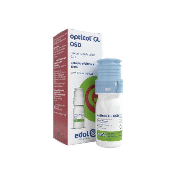 Edol Opticol GL OSD Solução Oftálmica 0,3% 10ml
