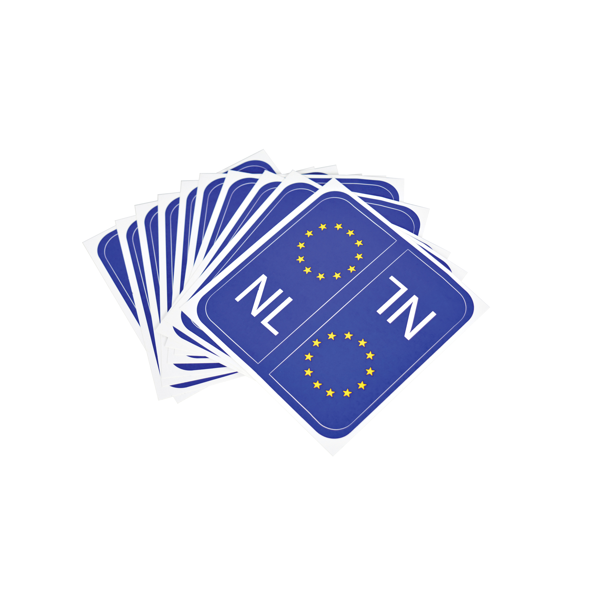 Carpoint Kentekenplaat Sticker Europa/Nederland