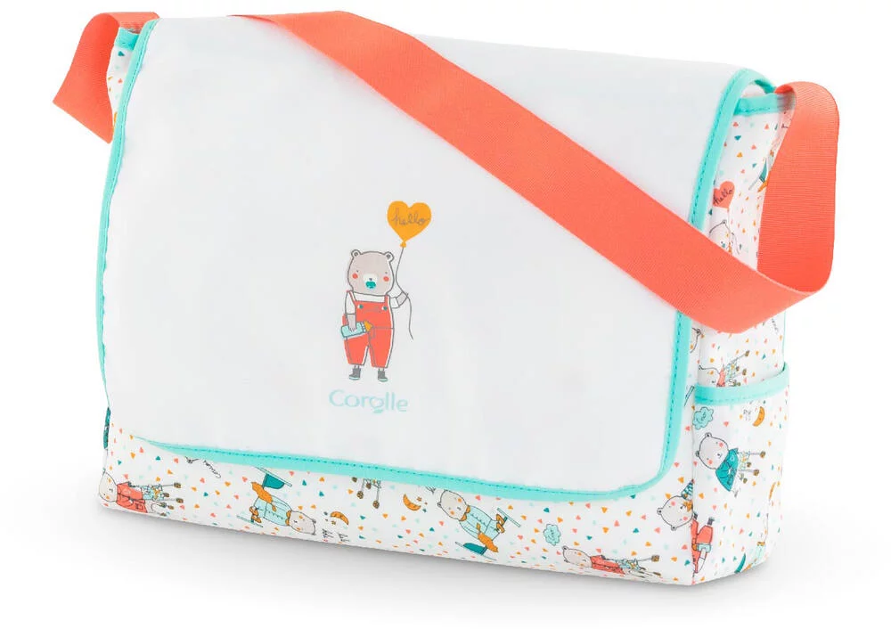 BB36\/42 - SAC A LANGER POUR POUPON 36 ET 42 CM - COROLLE ACCESSOIRES
