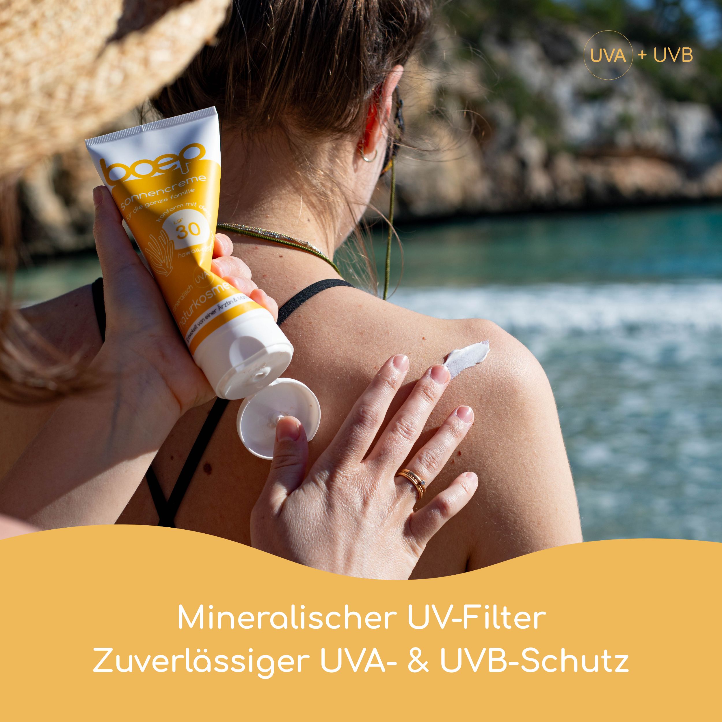 das boep Sonnencreme Familie LSF 30