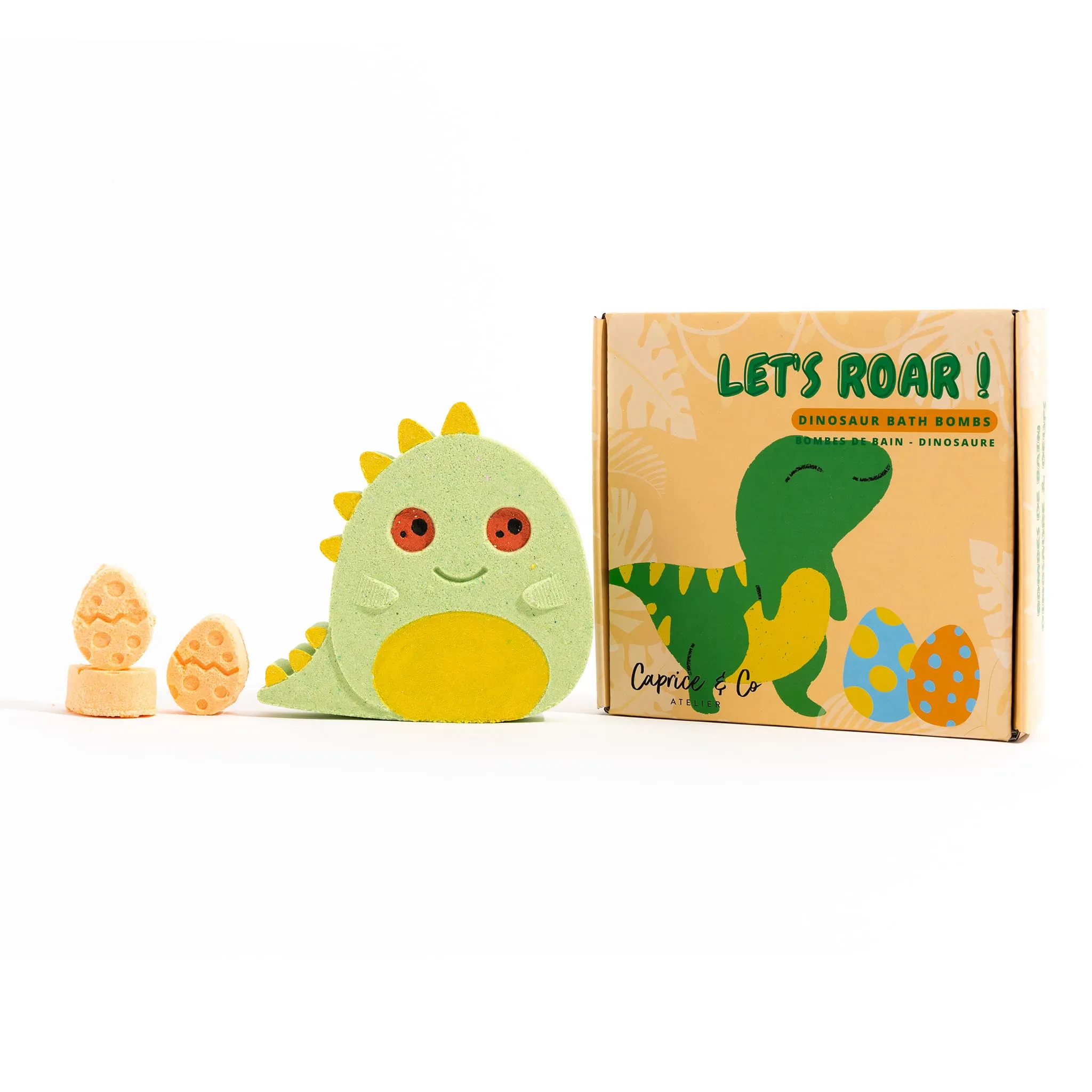 Caprice & Co Ensemble de Bombes de Bain - Let's ROAR !