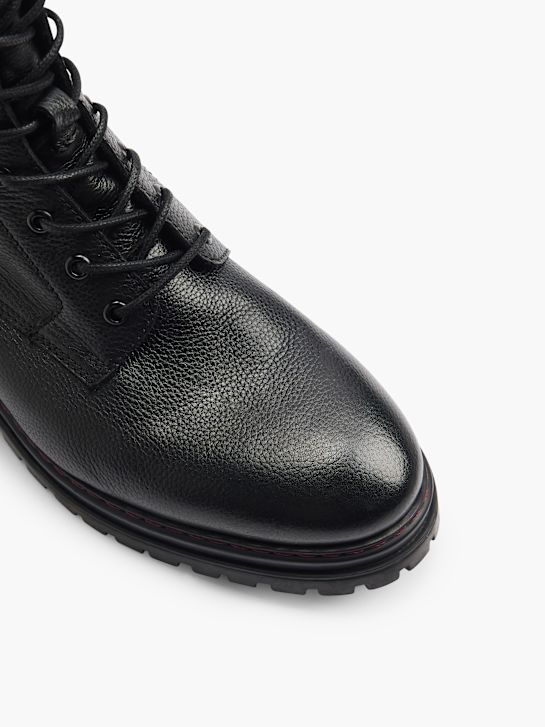 Bench Schnür-Stiefelette Schwarz