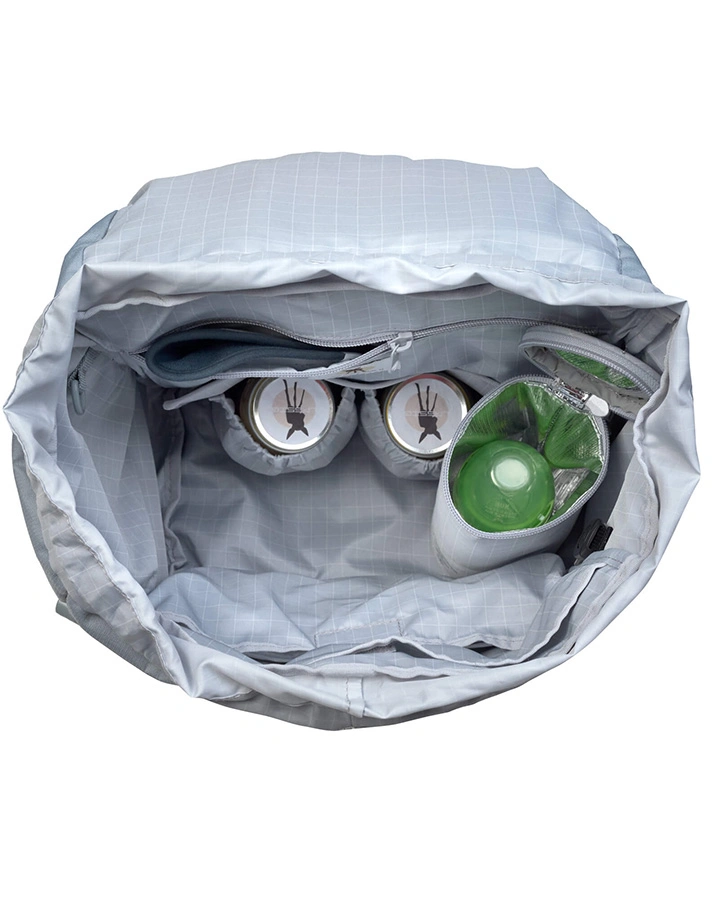 Wickelrucksack OUTDOOR (28x42x16) in hellgrau