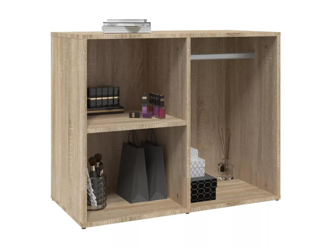 Armoire de dressing Chêne Sonoma 80x40x65 cm Bois d'ingénierie