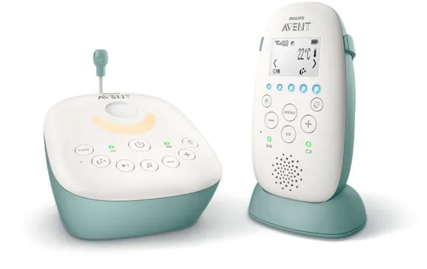 Philips AVENT SCD731 - Baby overvågningssystem - trådløs (DECT) LCD-monitor