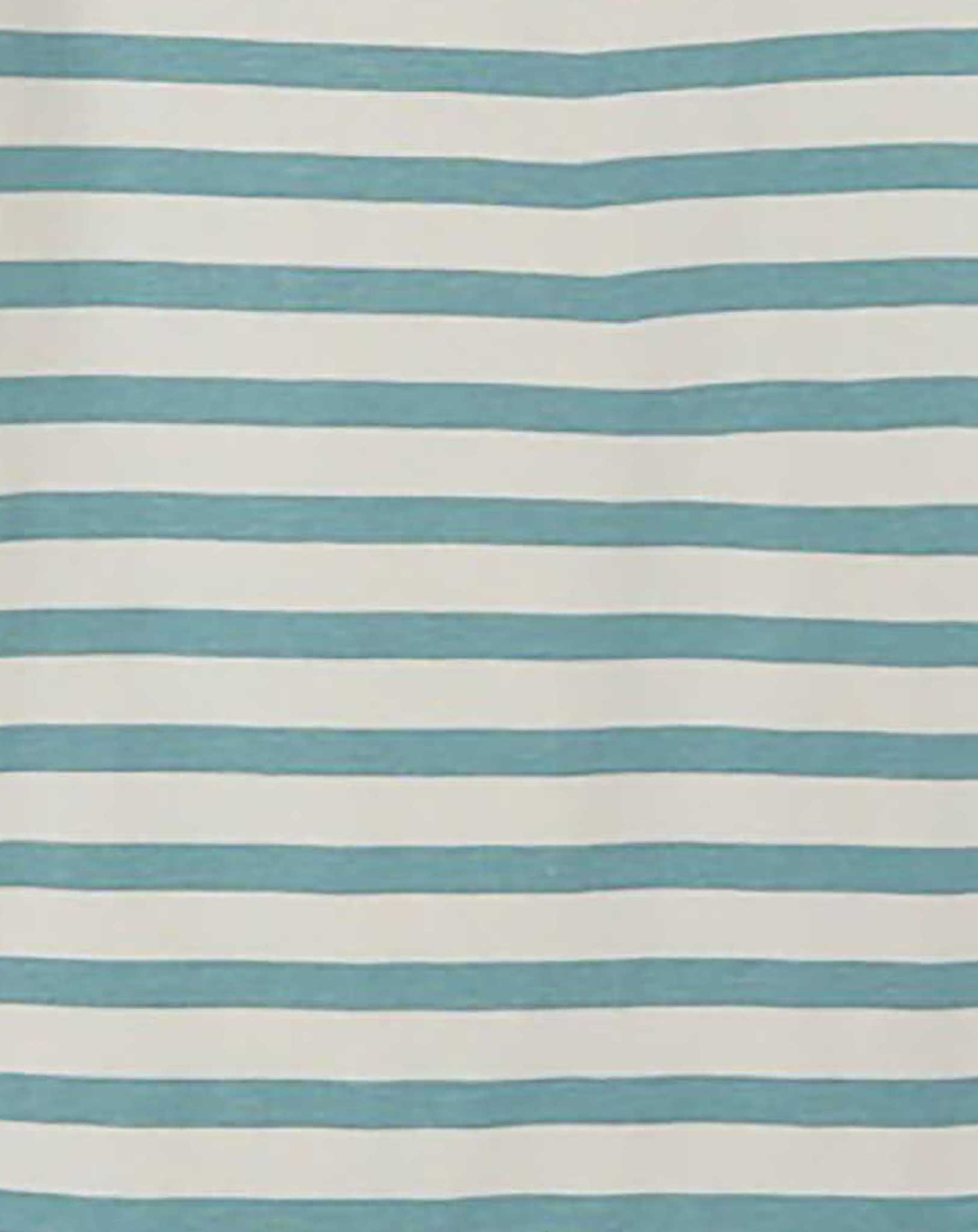 T-Shirt NMMDOW TIGER STRIPES in mineral blue
