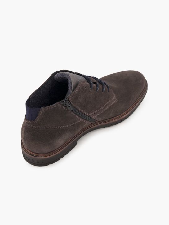 bugatti Schnür-Stiefelette Grau
