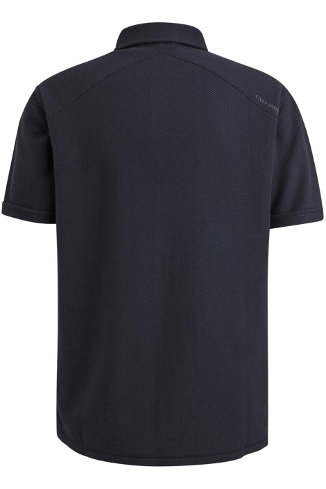 Cast Iron blauwe heren polo