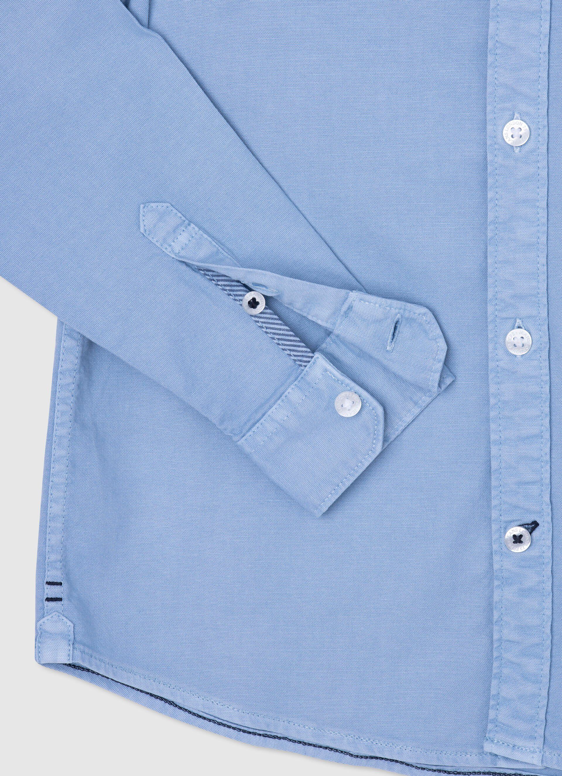 CAMISA MARSKE FIT REGULAR OXFORD - azul lixívia