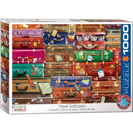Eurographics Reisekoffer, 1000 Teile