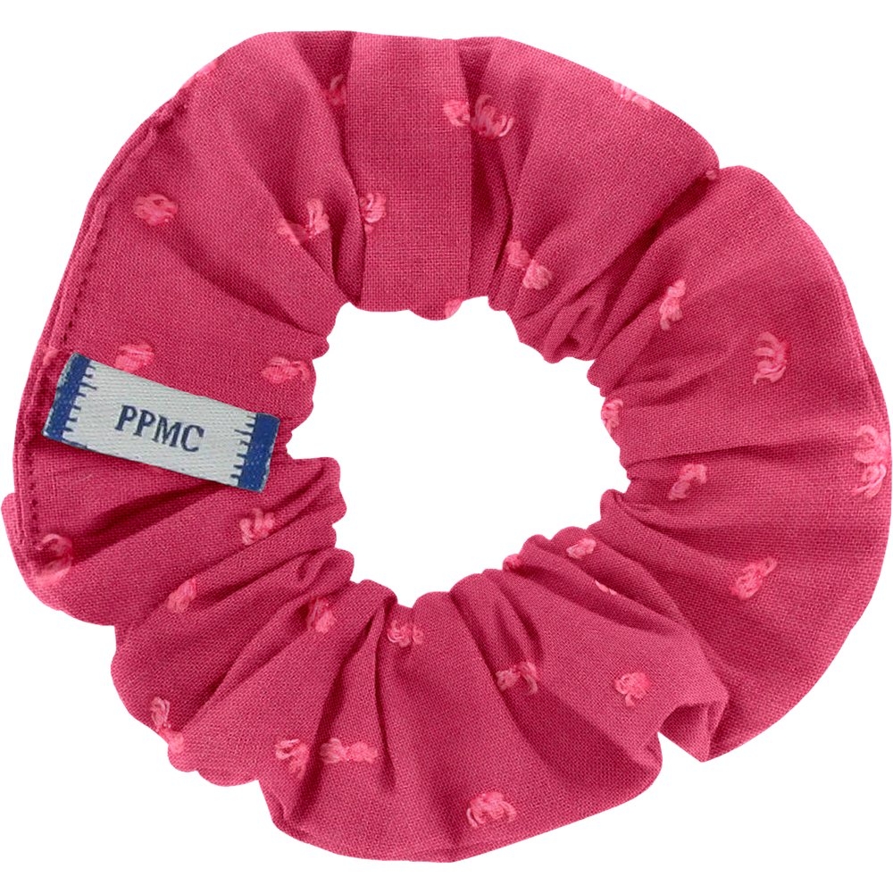 Petit Chouchou Plumetis Rose Fuchsia