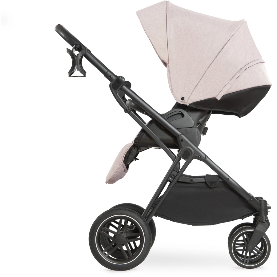hauck Kinderwagen Vision X Set Black Melange Beige