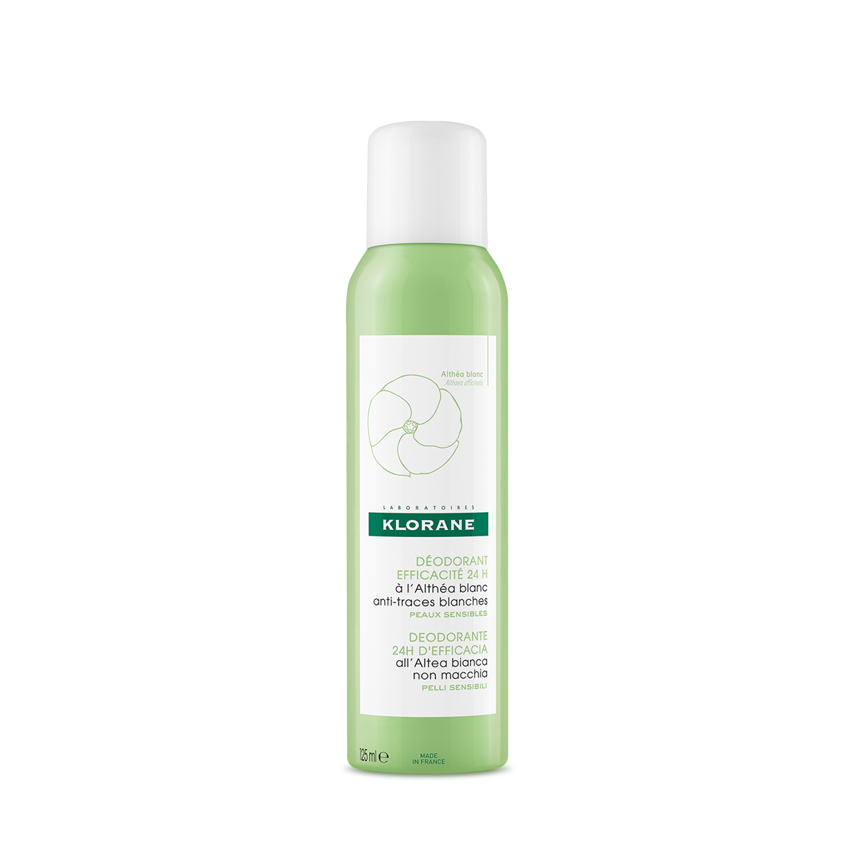 Klorane Deodorant 24 h<br>125 ml, Spray, mit weisser Malve