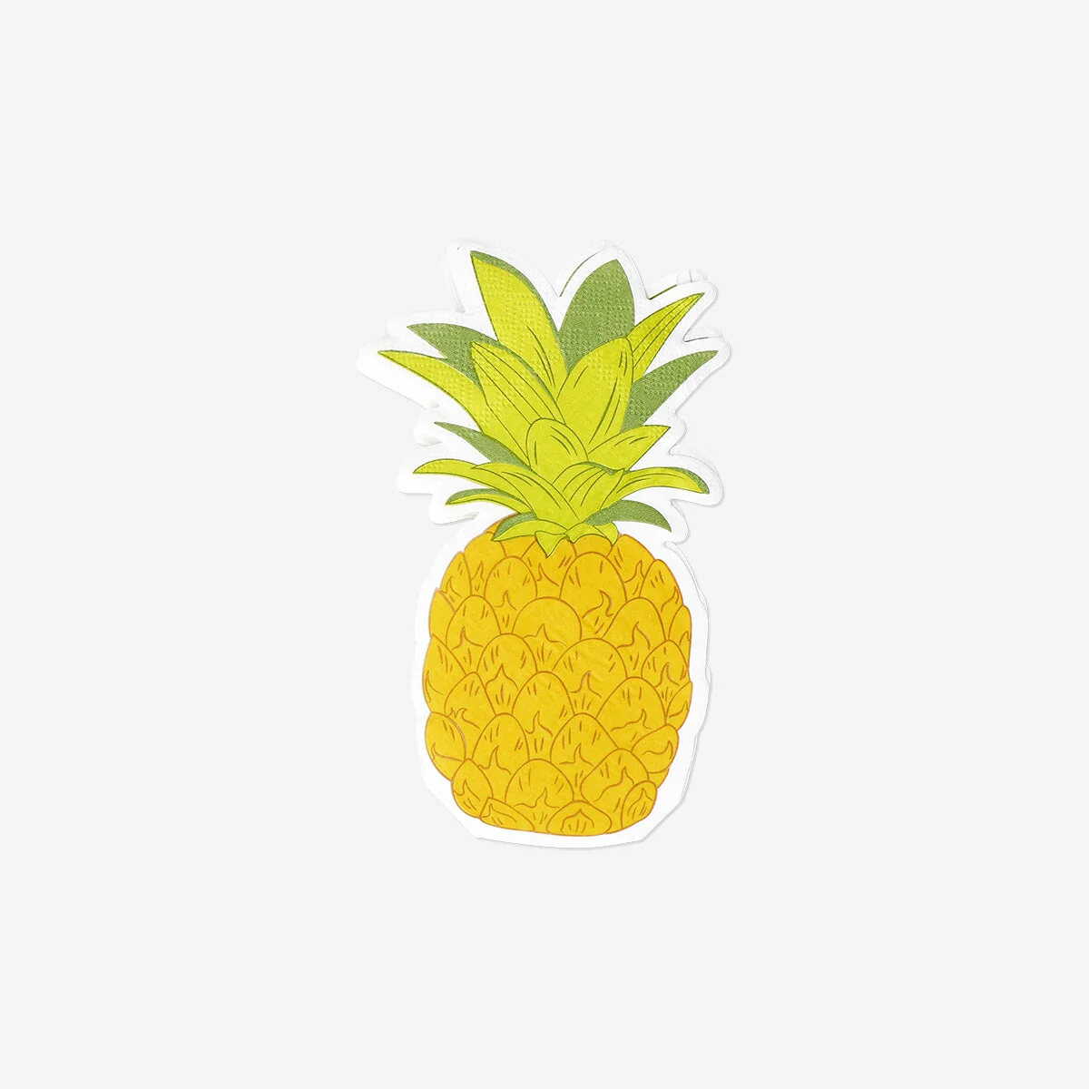 Ananas-servietter - 16 stk.