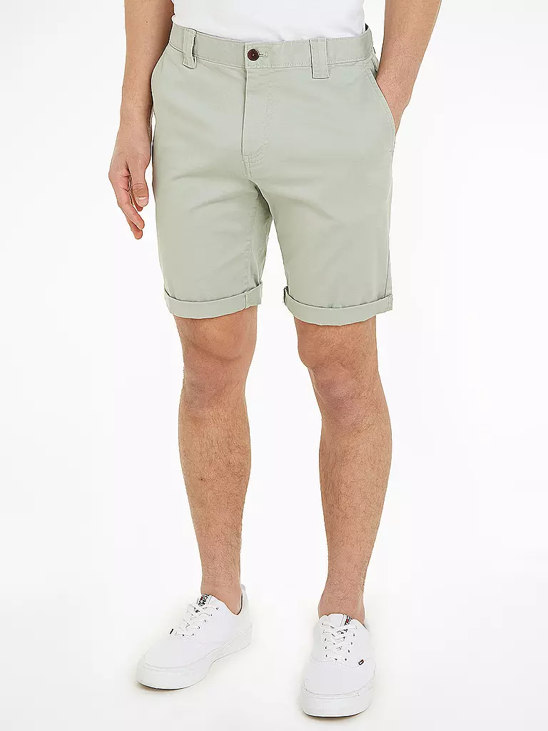 TOMMY JEANS Chino Shorts SCANTON hellgrau