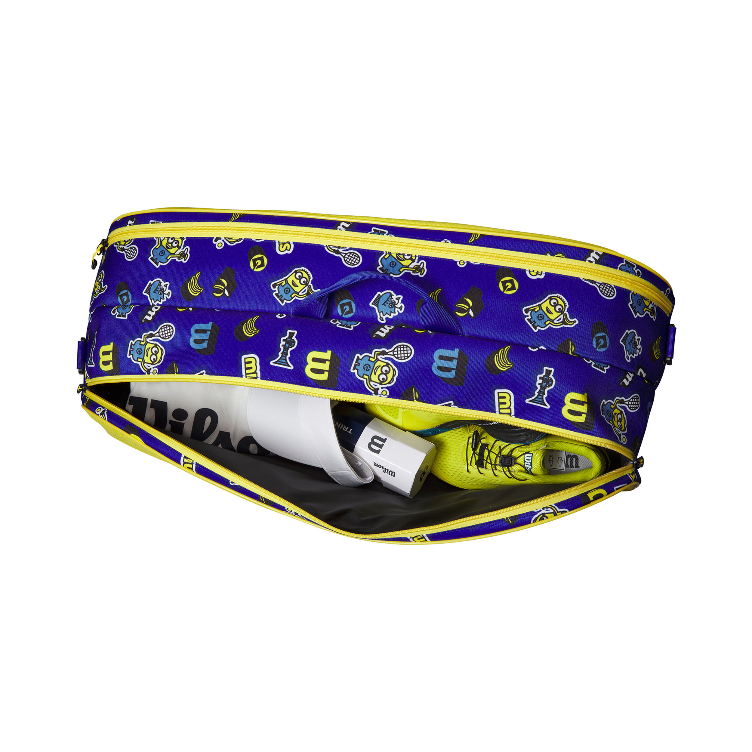 Wilson Team Minions V 3.0 Team Housse De Raquette Lot De 6 - Bleu , Jaune