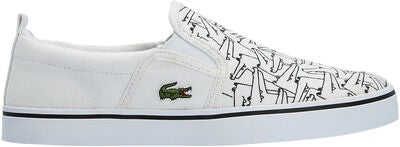 Lacoste Gazon 318 Sneaker, White/Black