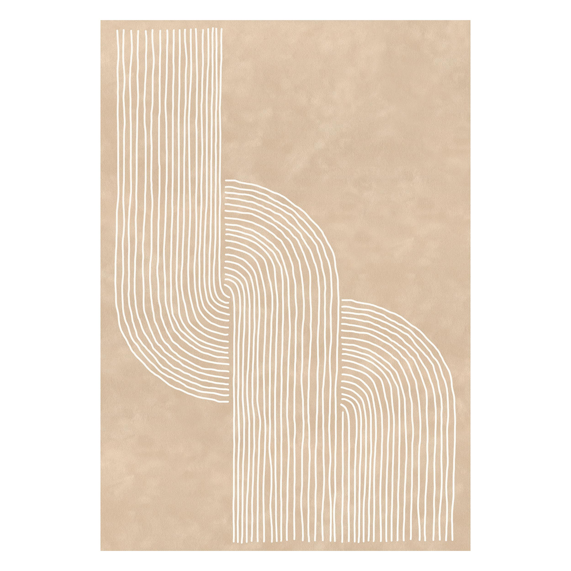 Gerahmtes Bild SANDY KNOT - 50x70 cm