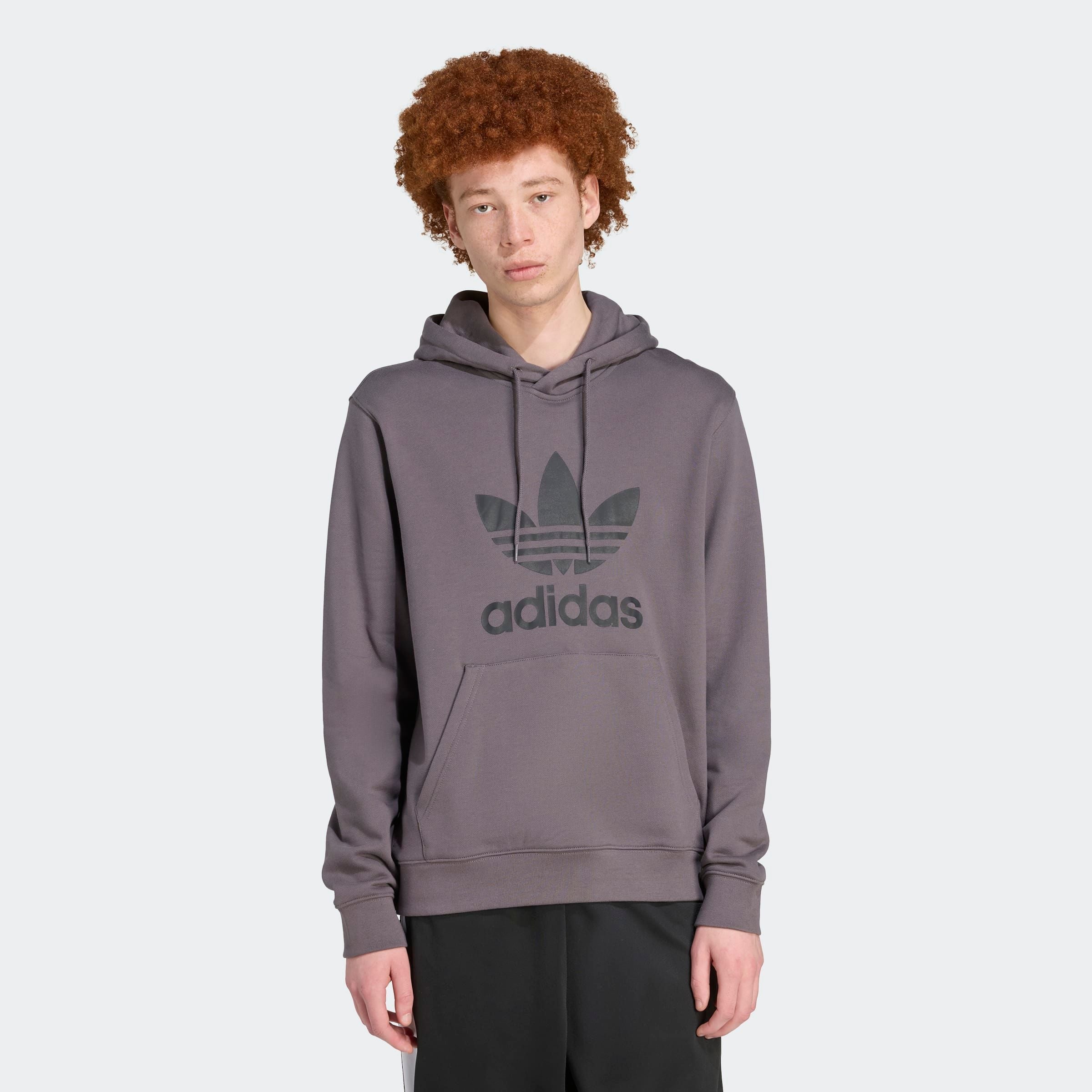 adidas Originals Kapuzensweatshirt »TREFOIL HOODY«, Hoodie, Kapuzenpullover mit grossem Logoprint