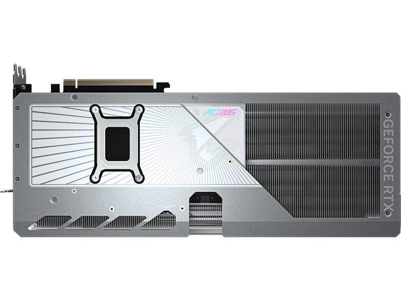 Gigabyte Grafikkarte RTX 5080 Master Ice 16 GB Grafikkarte mit 16 GB GDDR7-Speicher, Windforce Kühlsystem und RGB-Beleuchtung