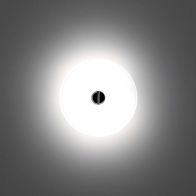 Flos Mini Button wandlamp glas