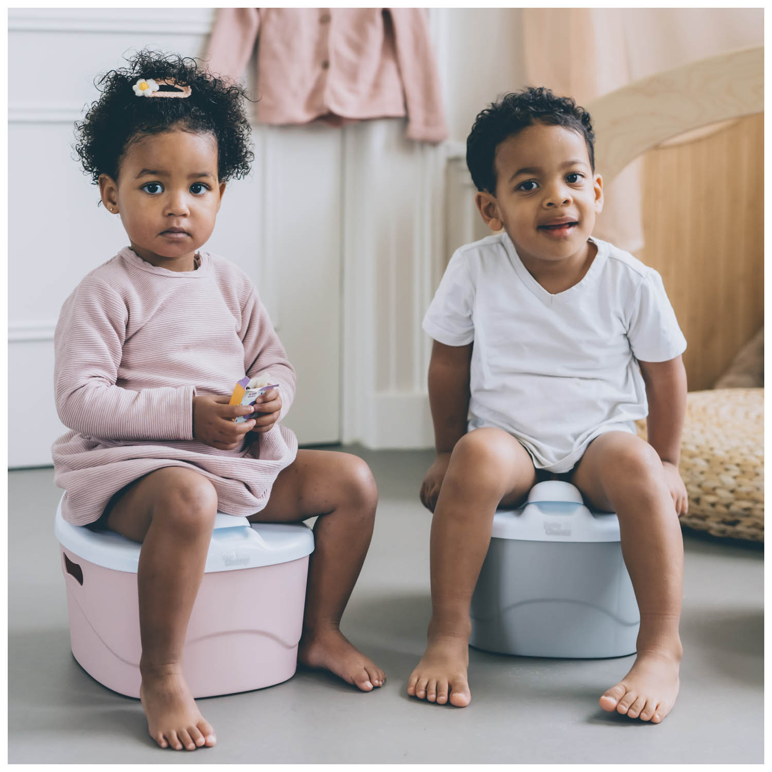 Diaperchamp Potty 3-in-1 grijs - potjes & toiletverkleiners - Prénatal
