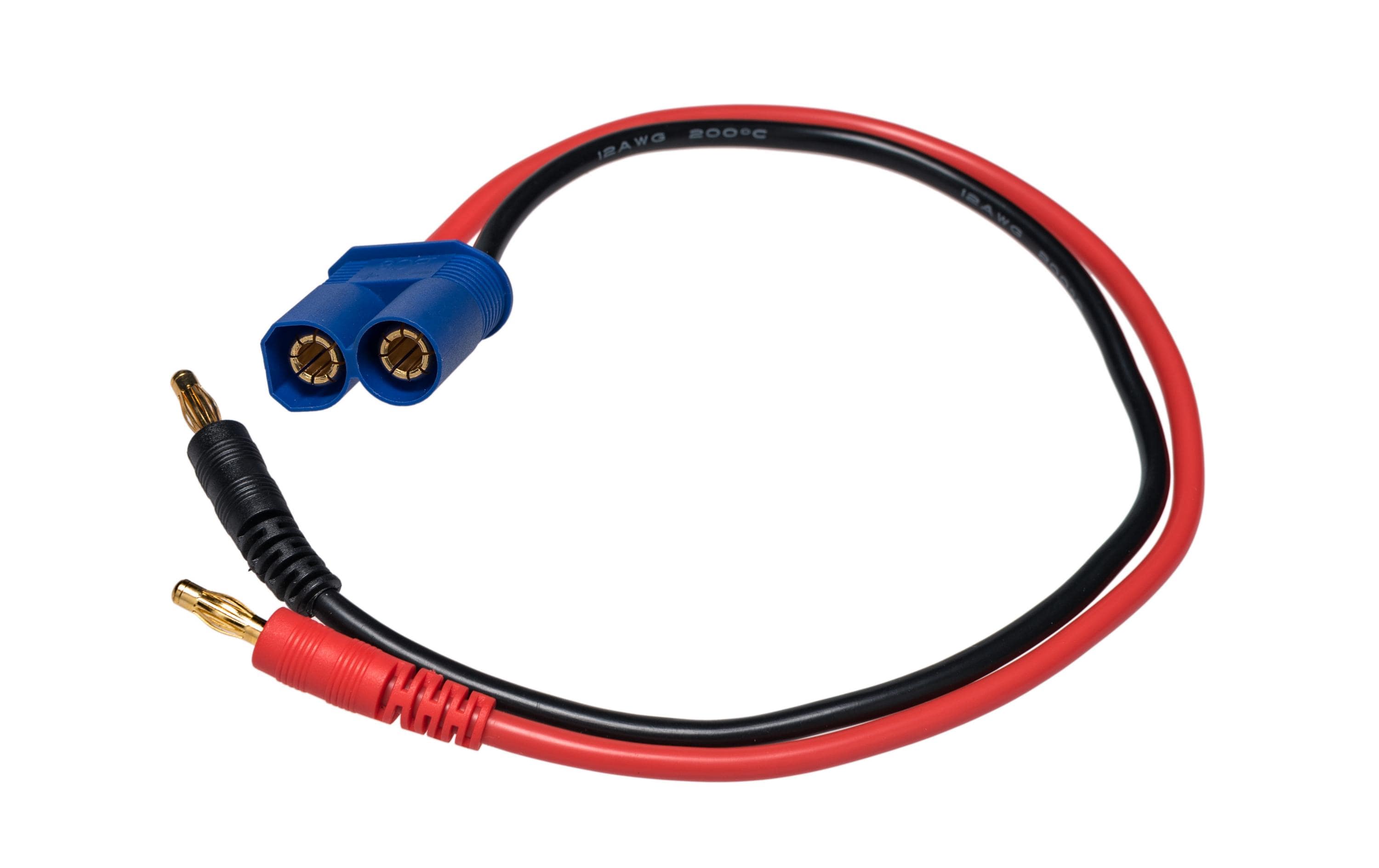 Ladekabel 4 mm Bananenstecker zu EC8Ladekabel