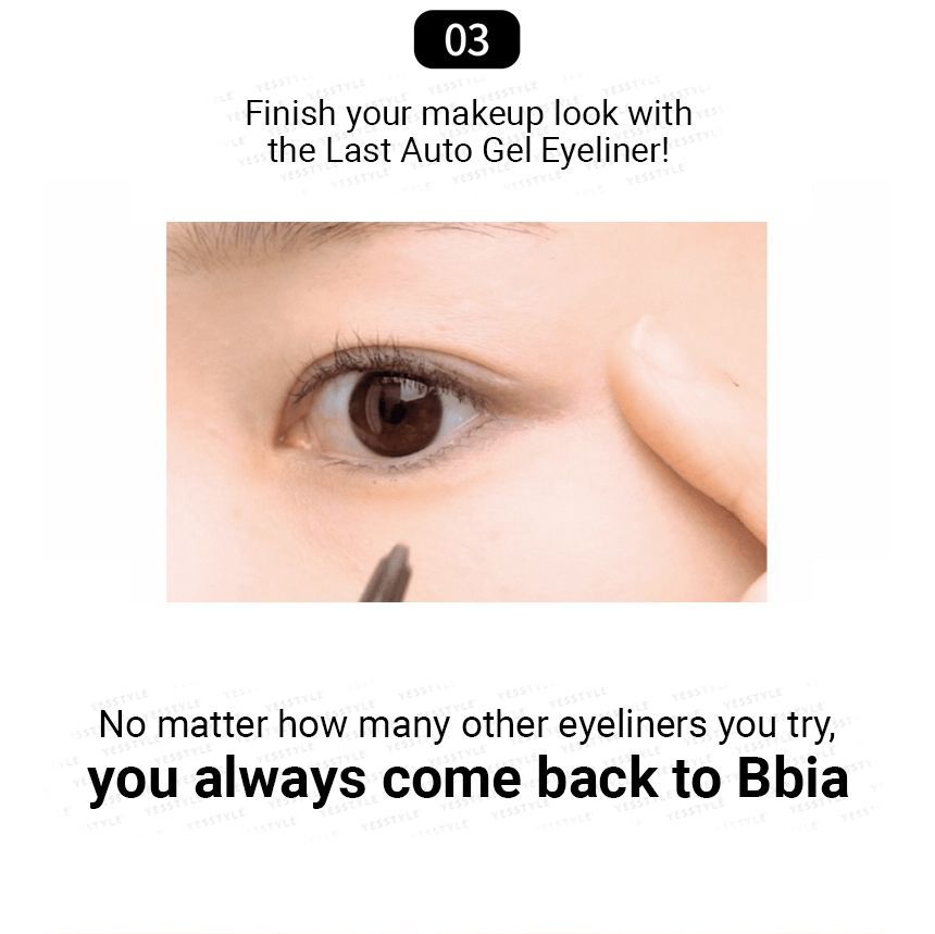 Bbi@ - Laatste Auto Gel Eyeliner Beige Editie - 5 Kleuren