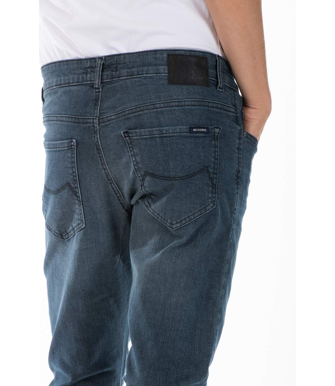 Jeans RL80 blueblack stretch Fibreflex® VIGGO BLEU