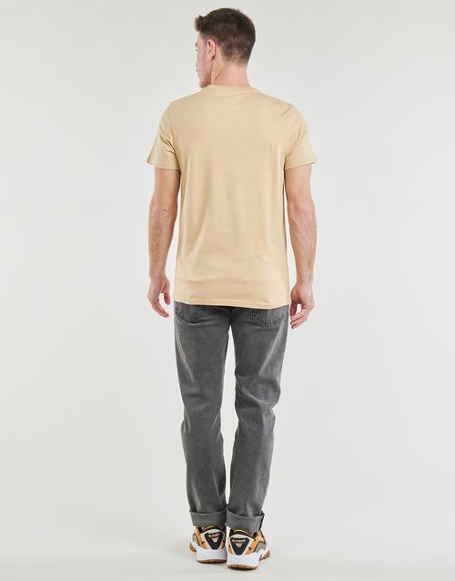 Tommy Jeans - TJM SLIM JERSEY C NECK EXT - Beige