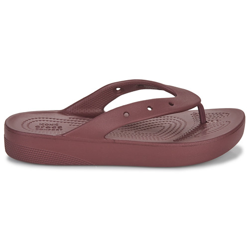Crocs - Classic Platform Flip W - Prune
