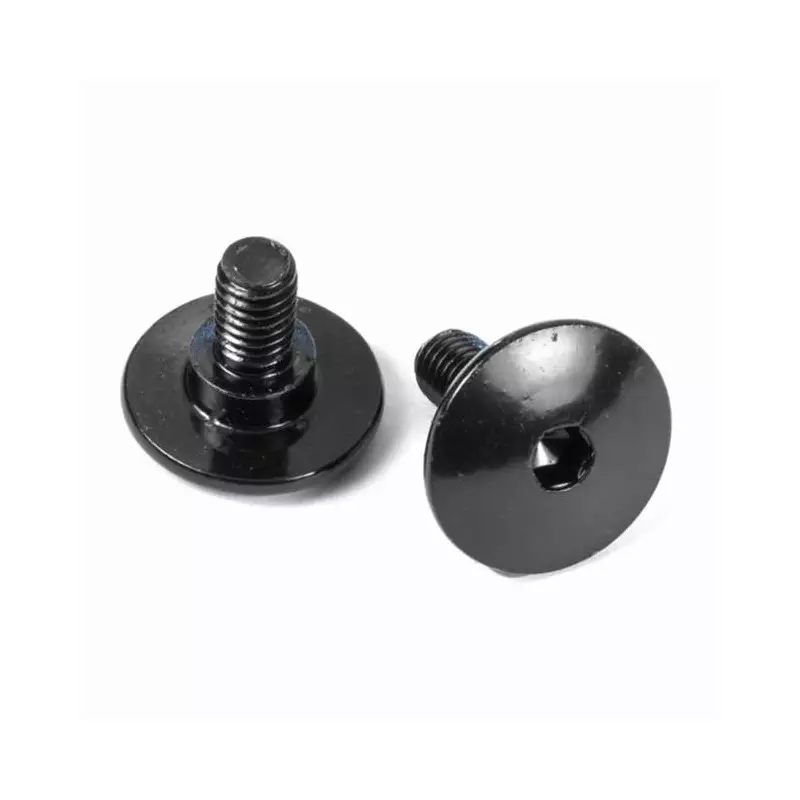 Visserie roller en ligne POWERSLIDE Cuff Screw Set fit Swell,Grave,Kaze, 2-Pack black
