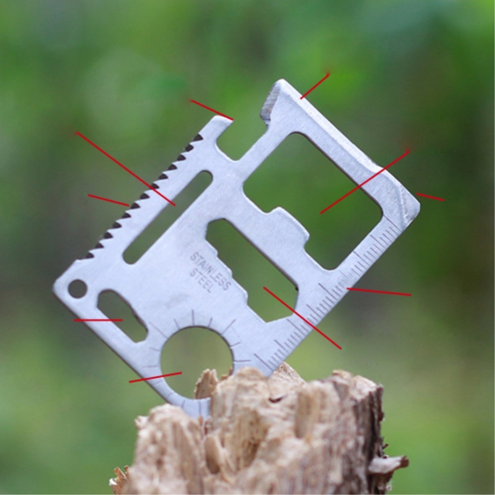 6in1 Notfall Box SOS Outdoor Survival Kit für Camping / Wandern