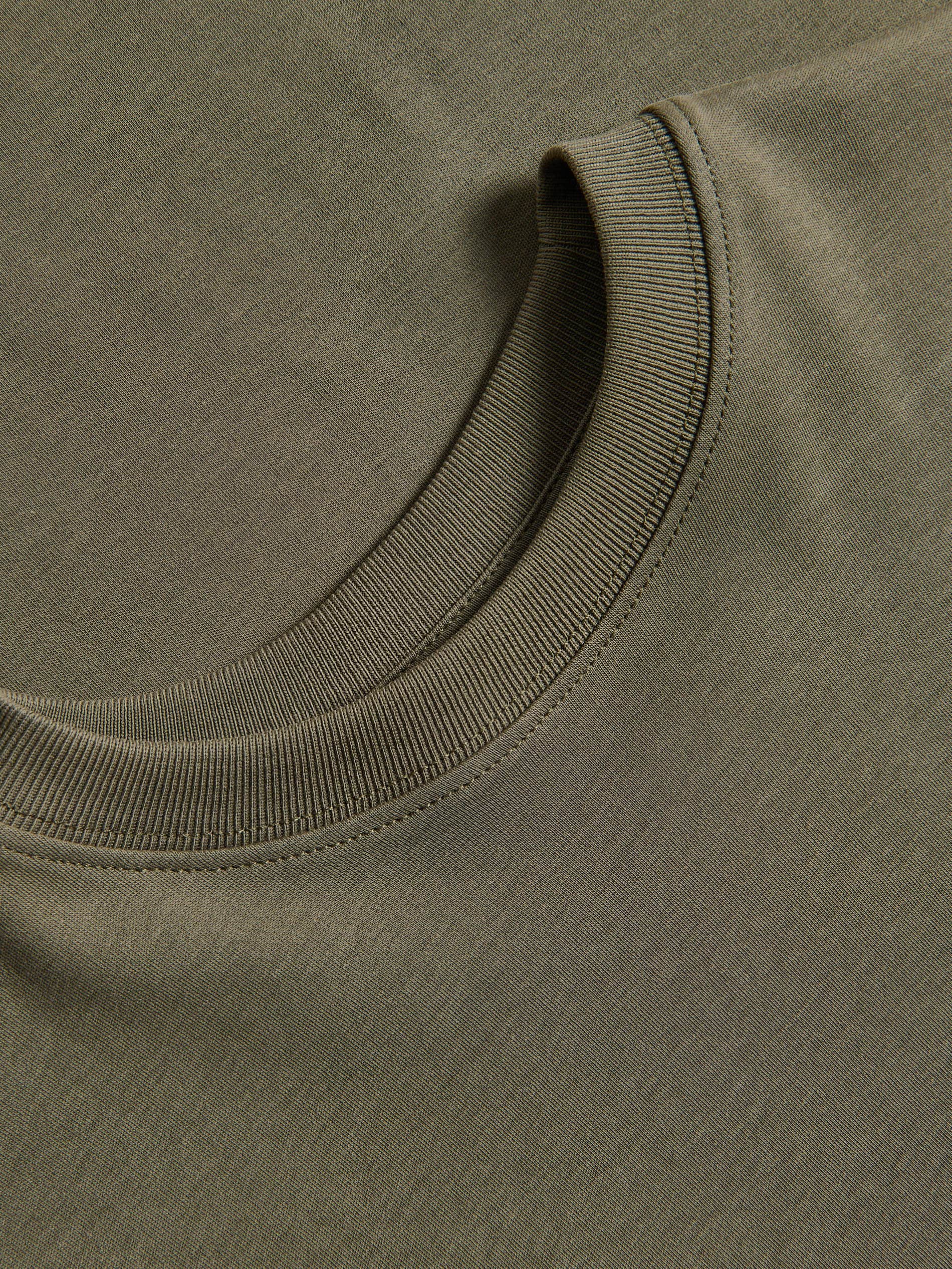 Langarmshirt mit hohem Anteil merzerisierter Baumwolle