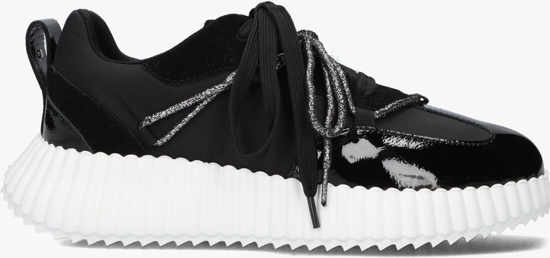 zwarte marc cain sports lage sneakers zs sh.06 w50