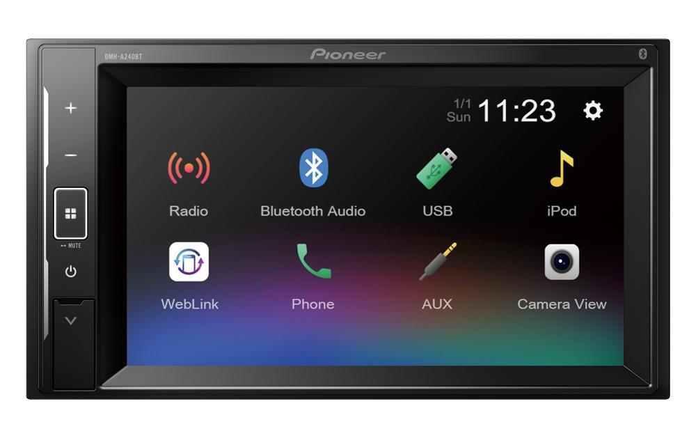 Mediareceiver DMH-A240BT 2 DIN<br>2-DIN-Autoradio 6.2