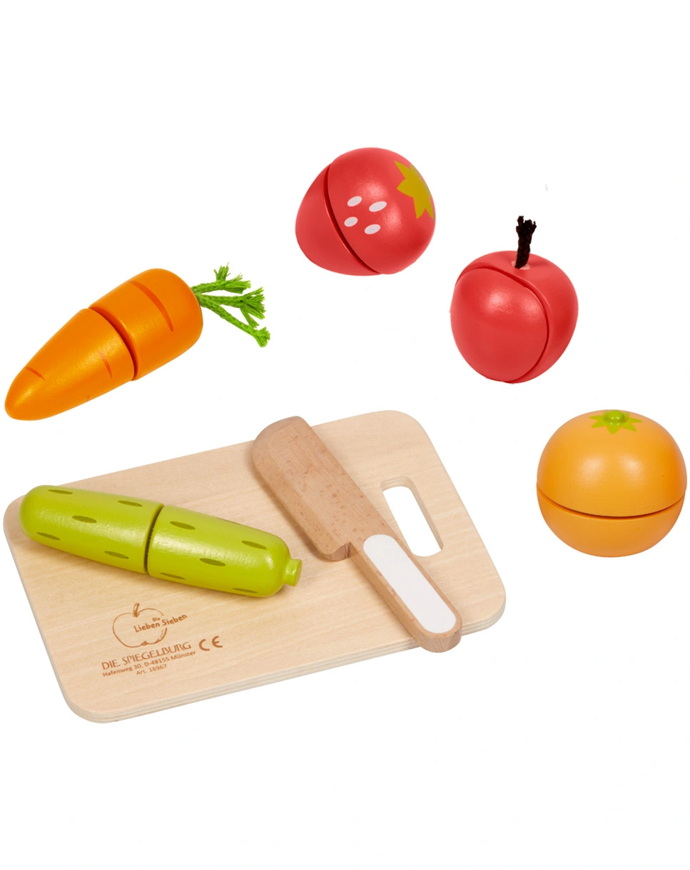 Holz-Lebensmittel DIE LIEBEN SIEBEN - OBST & GEMÜSE