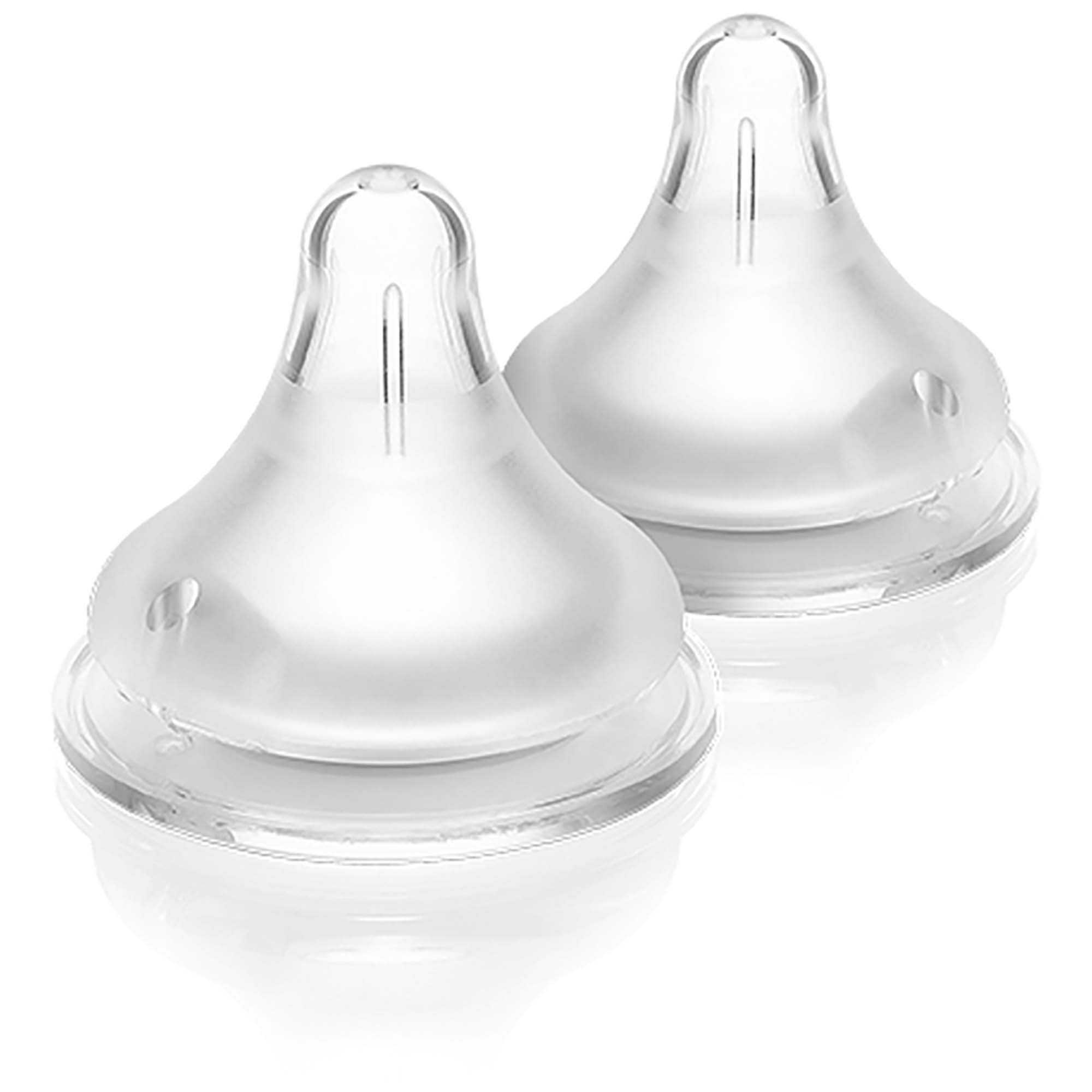 Lansinoh Natural Wave flesspeen Small 2 stuks - flesspenen - Prénatal