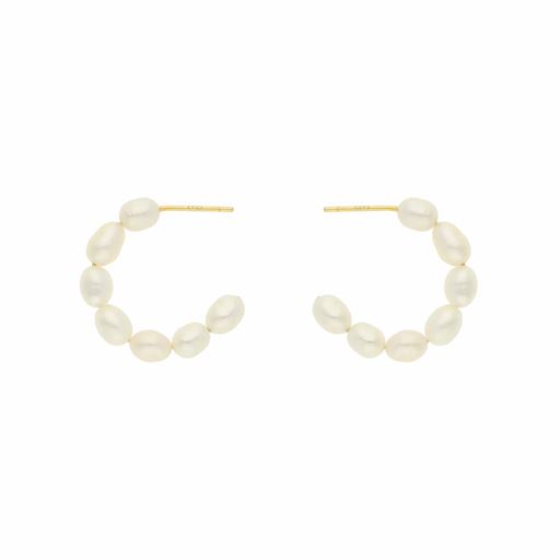 Nuni Copenhagen Maya Small Øreringe, Pearl