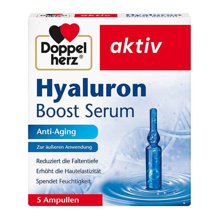 Doppelherz Hyaluron Boost Serum Ampullen, 5 St