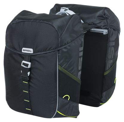 Double sacoche vélo Basil Miles MIK 34 litres noir