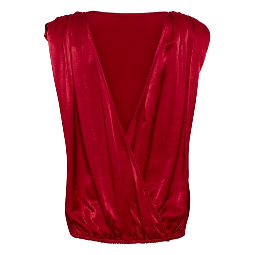 My Essential Wardrobe EstelleMW Bluse, Burgundy Red, 42
