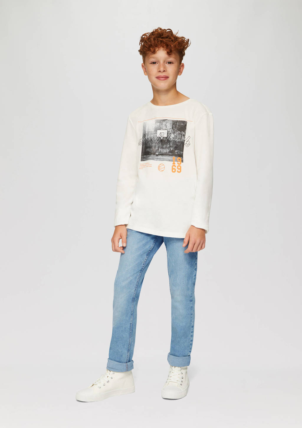 s.Oliver regular fit jeans light blue denim