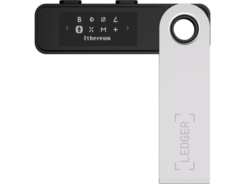 Ledger Nano S Plus Matte Black Crypto-Hardware-Wallet zum Kaufen, Verwalten und Vermehren digitaler Vermögenswerte
